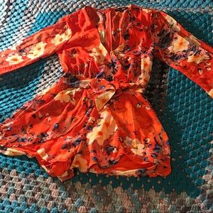 Floral Romper